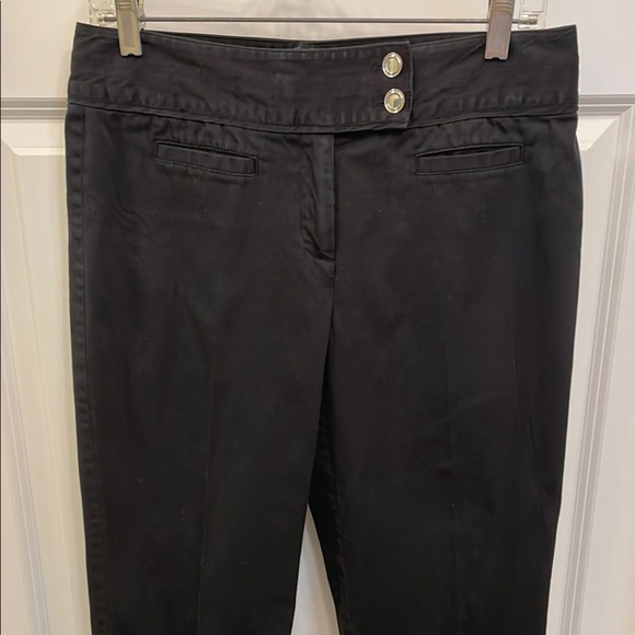 Style & Co Black Cropped Pants Stretchy EUC Capris - Picture 2 of 12